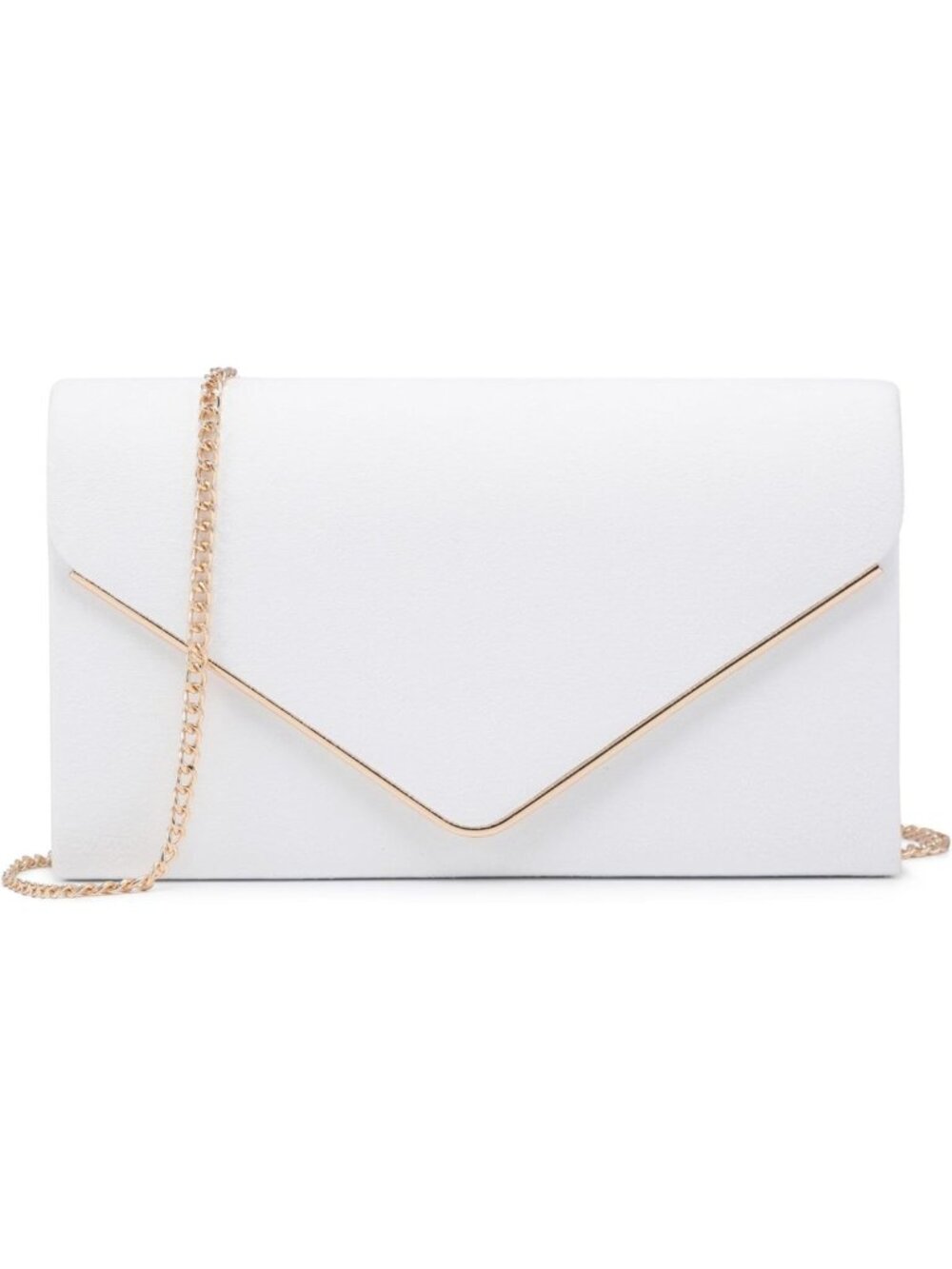 Chic Faux Suede Clutch Purse for Women - Elegant Evening Bag & Bridal Handbag